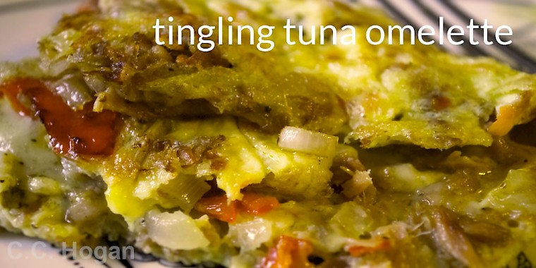 Tuna Omelette with chilli