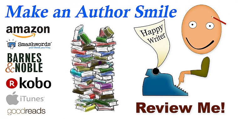 Make an Author Smile with a Review