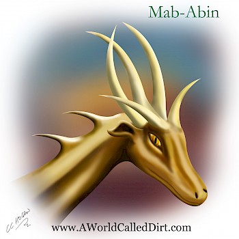 Portrait of Mab-Abin the Desert Dragon